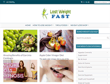 Tablet Screenshot of howtoloseweightfastnow.info